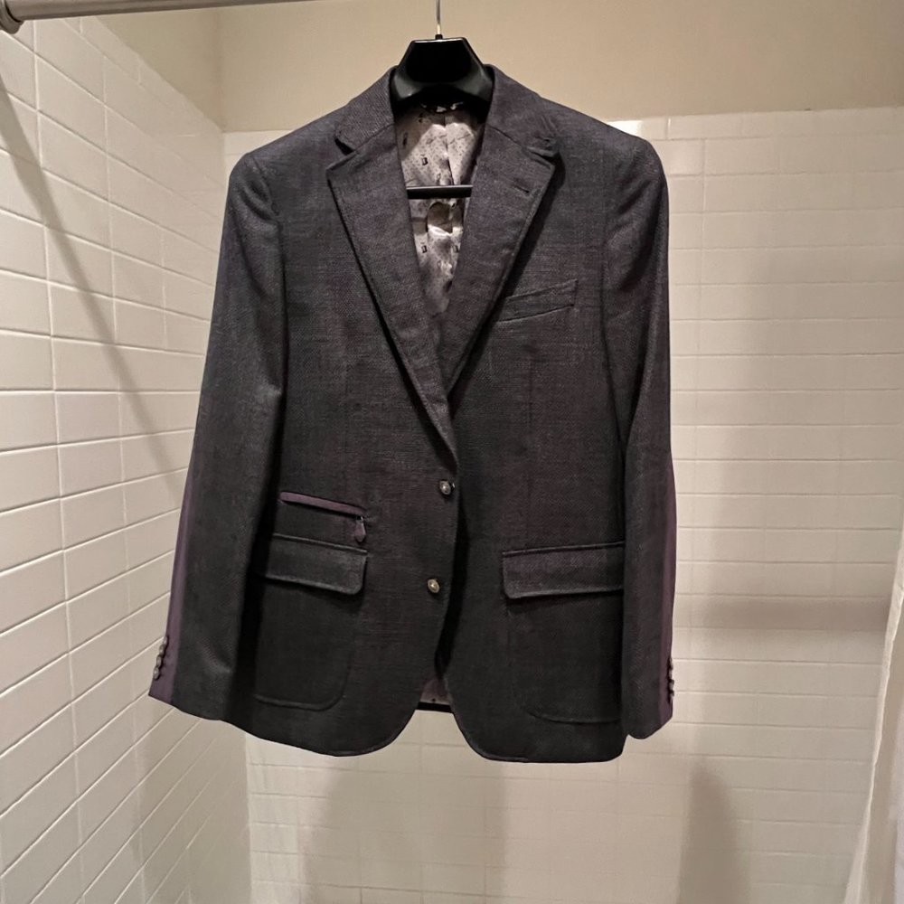 Offers Welcomed! Robert Graham Downhill Woven Purple Sport Coat, Men's 40